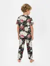Детская пижама с брюками / Акварель, розы