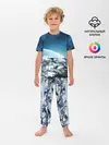 Детская пижама с брюками / Космос