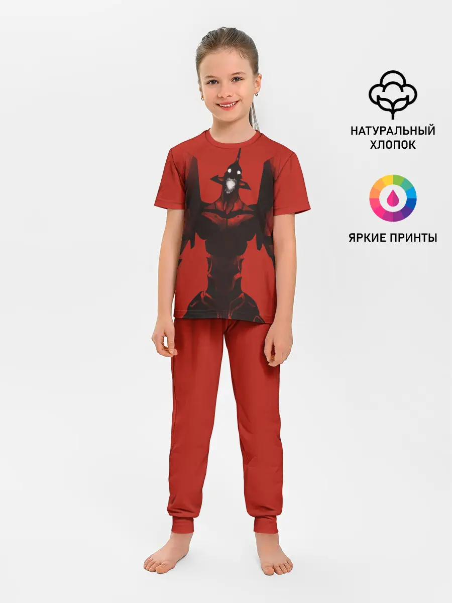 Детская пижама с брюками / Евангилион