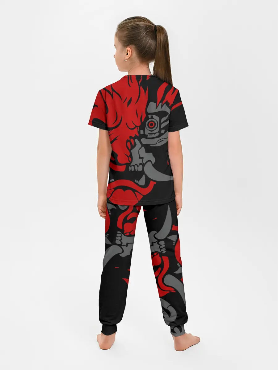 Детская пижама с брюками / CyberPunk 2077 | SAMURAI KEANU