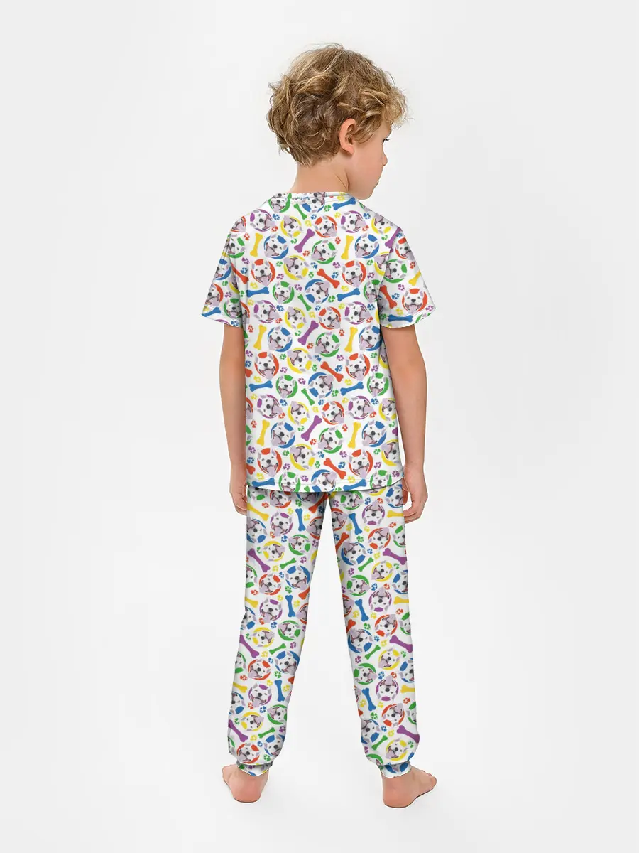 Детская пижама с брюками / Бультерьер