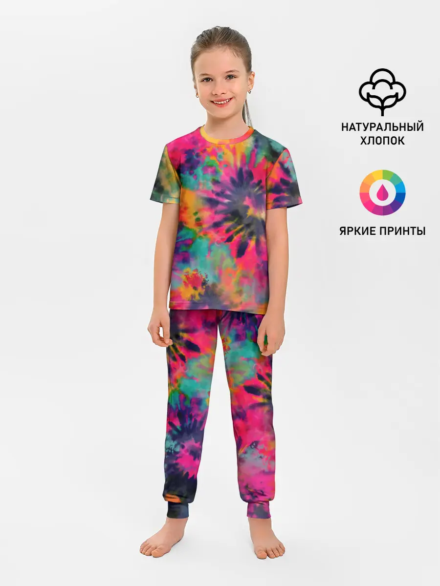 Детская пижама с брюками / Хиппи