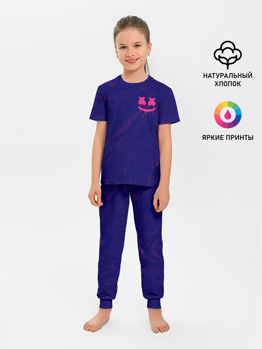 Детская пижама с брюками / MARSHMELLO / МАРШМЕЛЛОУ