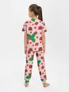 Детская пижама с брюками / Клубника в шоколаде