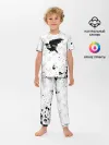 Детская пижама с брюками / Лозунг Карасуно ворон Haikyu!!