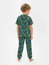 Детская пижама с брюками / Паттерн из Тигров и Растений