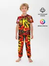 Детская пижама с брюками / Граффити