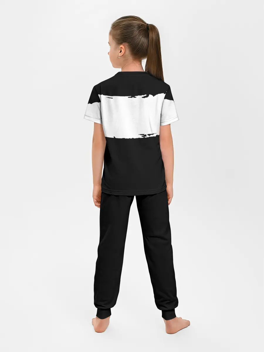 Детская пижама с брюками / БЕЗДОМНЫЙ БОГ. Белый отрывок