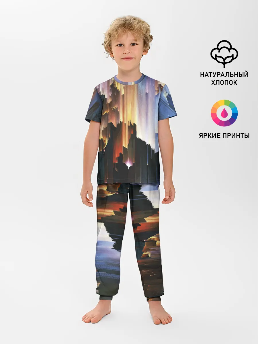 Детская пижама с брюками / Space