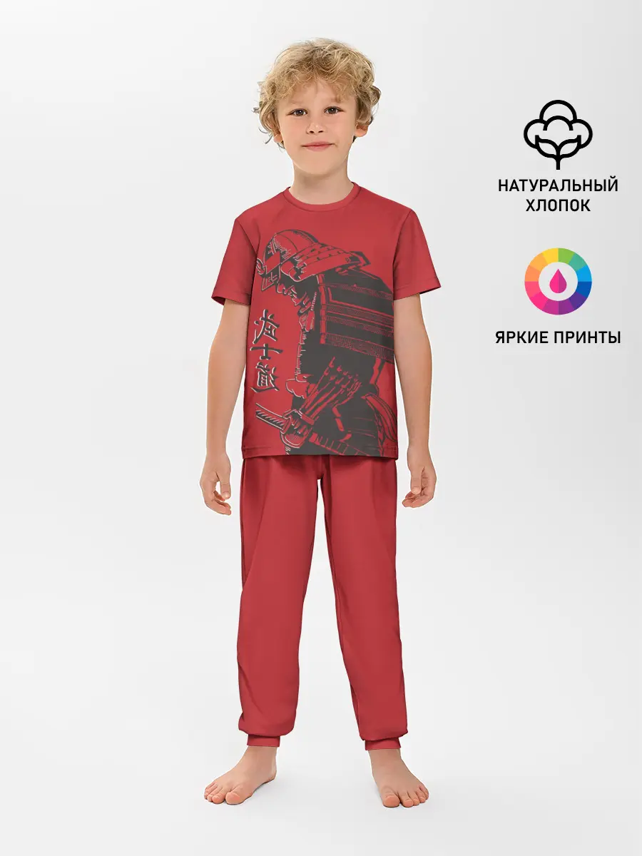 Детская пижама с брюками / Самурай