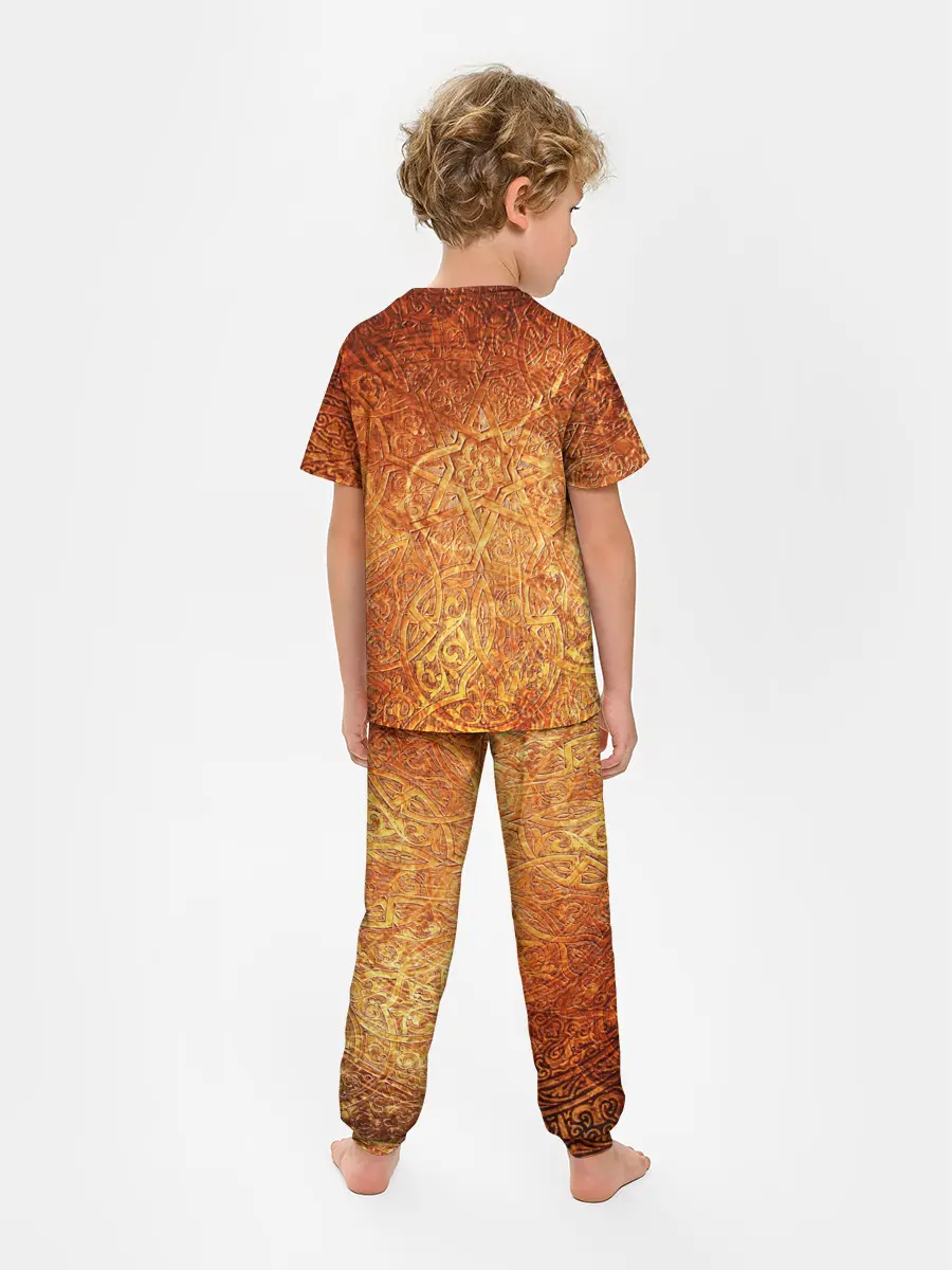 Детская пижама с брюками / Кельтские узоры