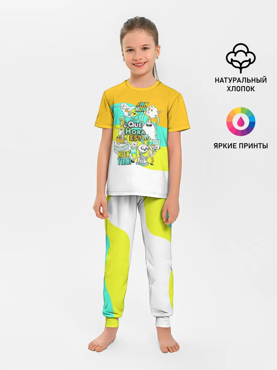 Детская пижама с брюками / Adventure Time