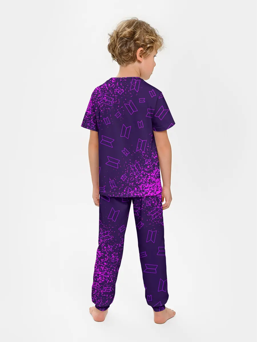 Детская пижама с брюками / BTS / БТС