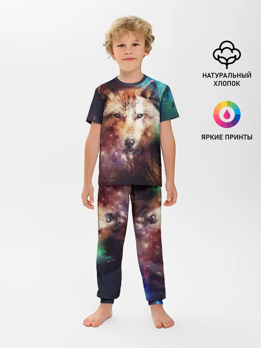 Детская пижама с брюками / WOLF