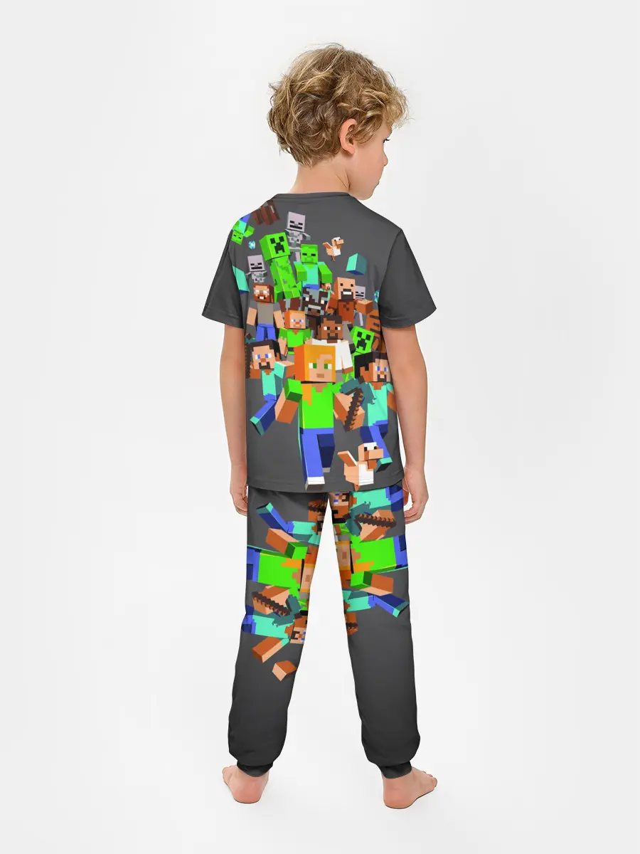 Детская пижама с брюками / MINECRAFT ONLINE
