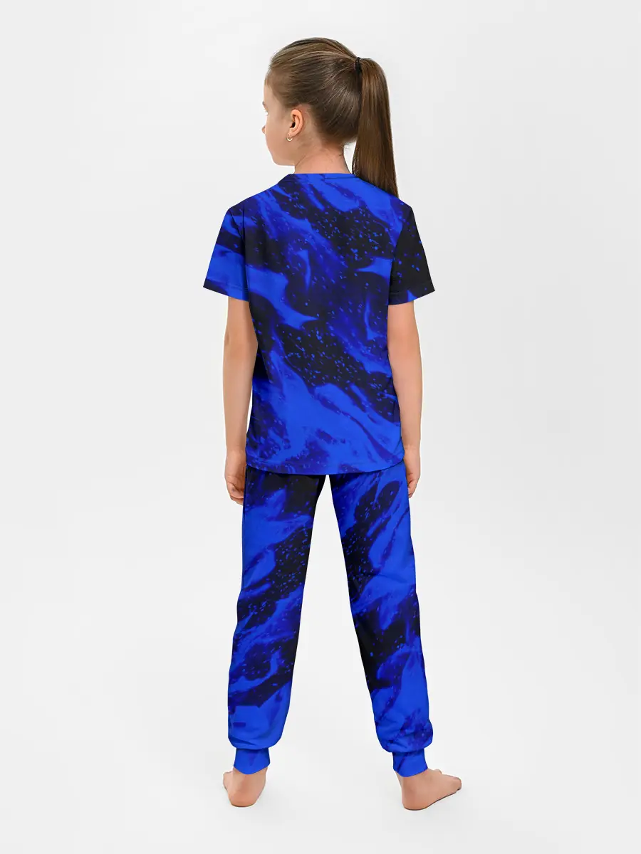 Детская пижама с брюками / СИНИЙ ОГОНЬ