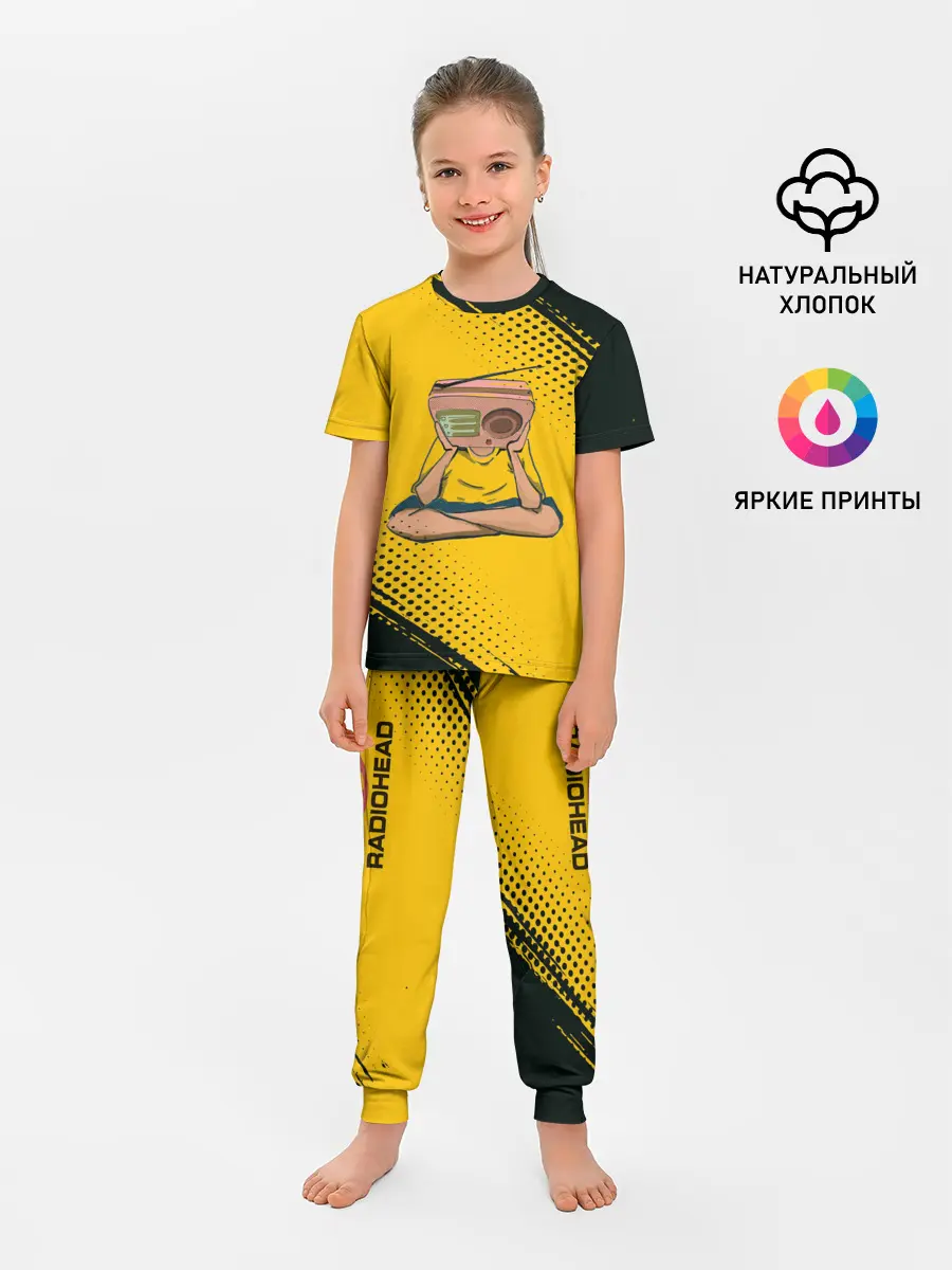 Детская пижама с брюками / Radiohead | Радиохед | Лого
