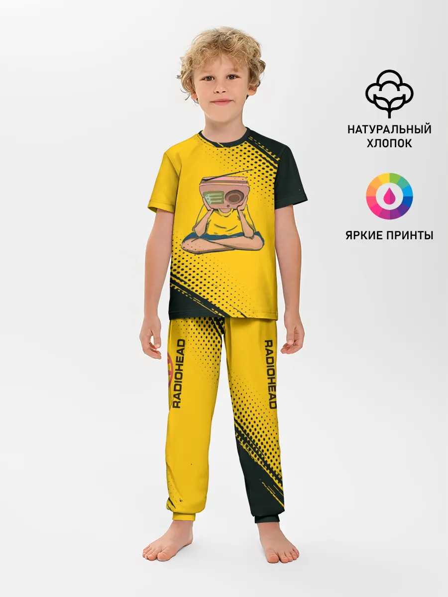 Детская пижама с брюками / Radiohead | Радиохед | Лого