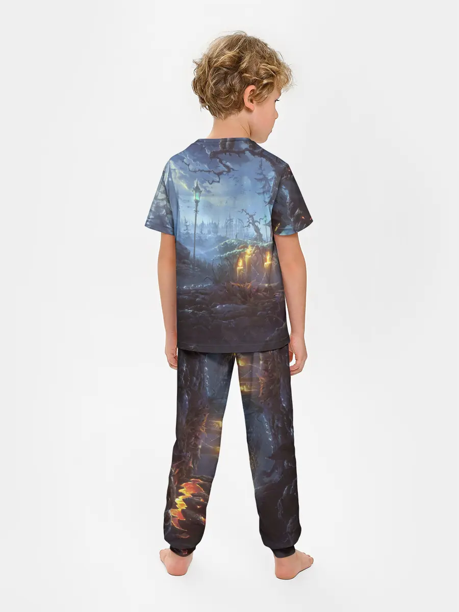 Детская пижама с брюками / Halloween