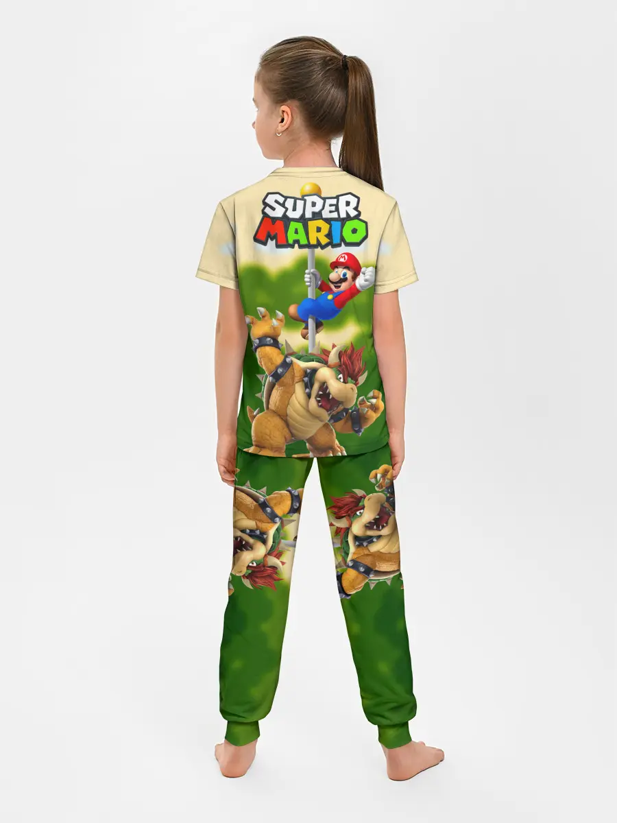 Детская пижама с брюками / Mario Coins