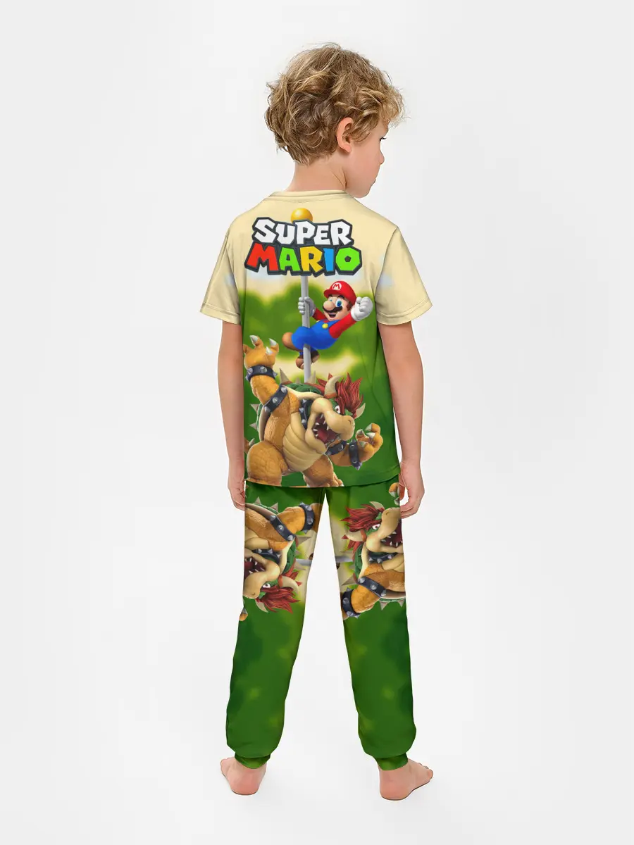 Детская пижама с брюками / Mario Coins
