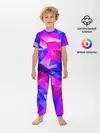 Детская пижама с брюками / NEON POLYGON