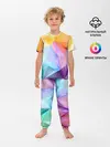 Детская пижама с брюками / Радужная геометрия