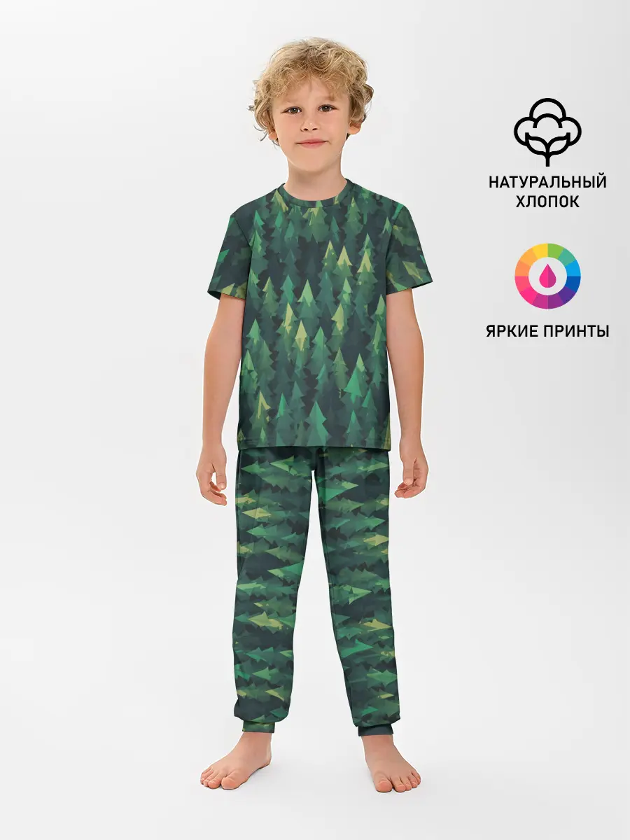Детская пижама с брюками / ЛЕС