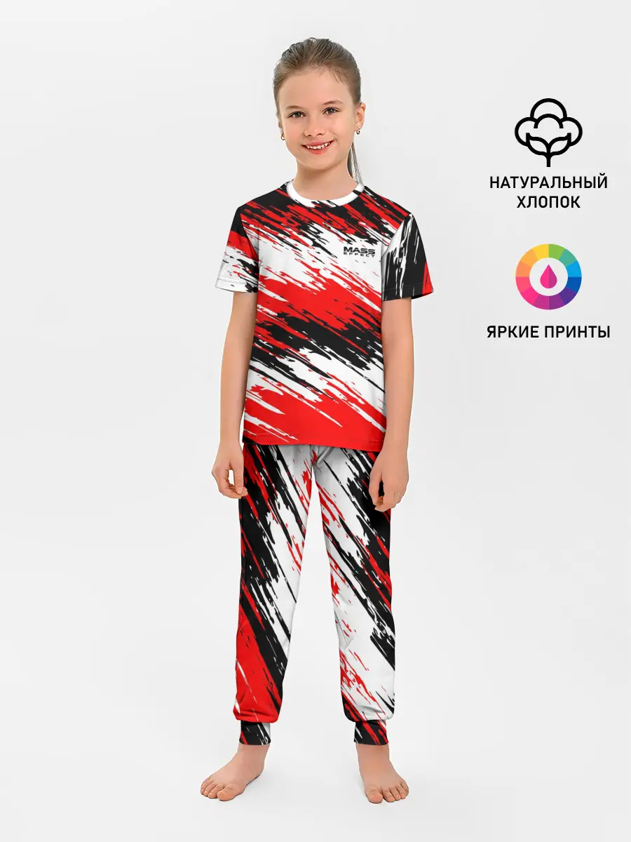 Детская пижама с брюками / Mass Effect