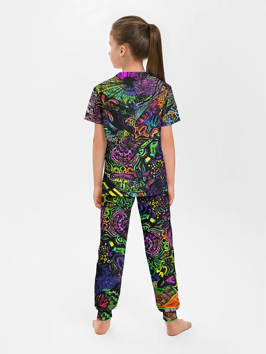 Детская пижама с брюками / PSYHODELIC