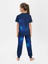 Детская пижама с брюками / Медуза на синем