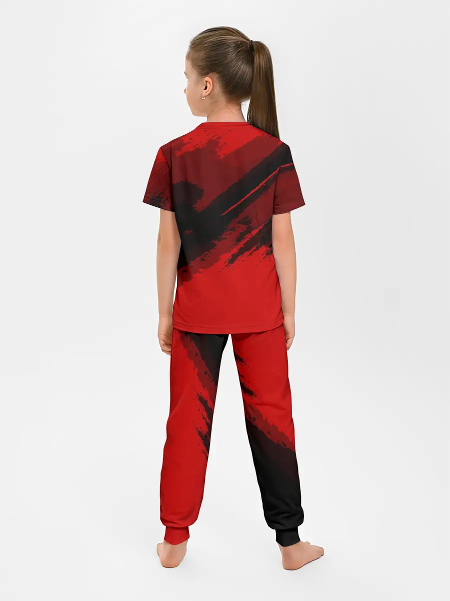 Детская пижама с брюками / JUVENTUS SPORT RED