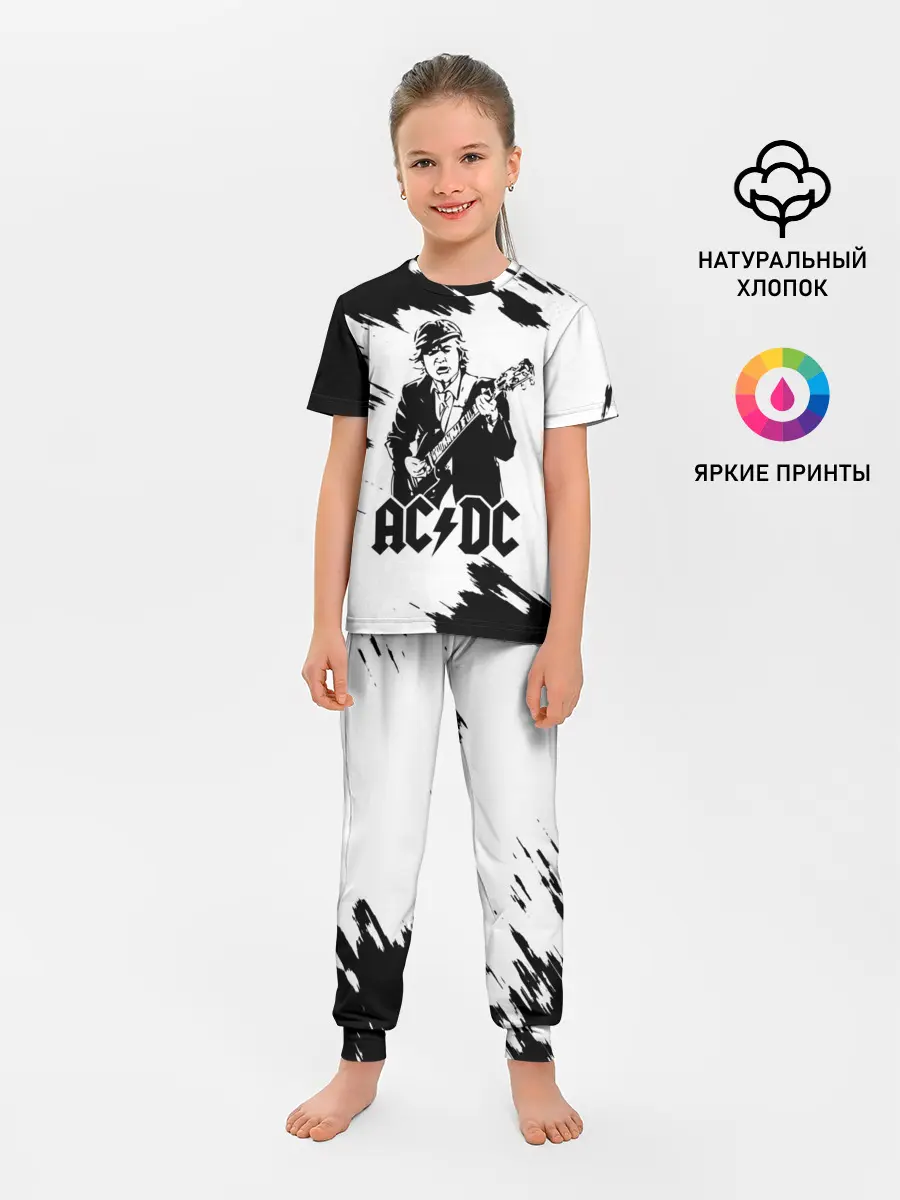 Детская пижама с брюками / AC/DC