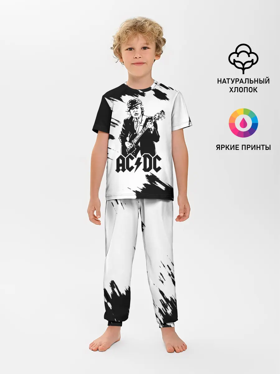 Детская пижама с брюками / AC/DC