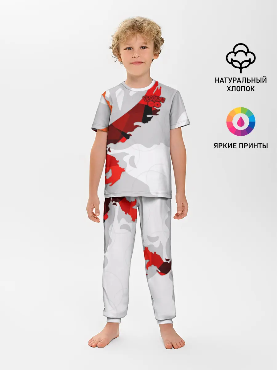 Детская пижама с брюками / Pokemon GO