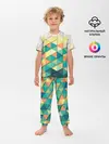 Детская пижама с брюками / Ромбики