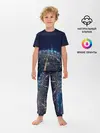 Детская пижама с брюками / Ночной город