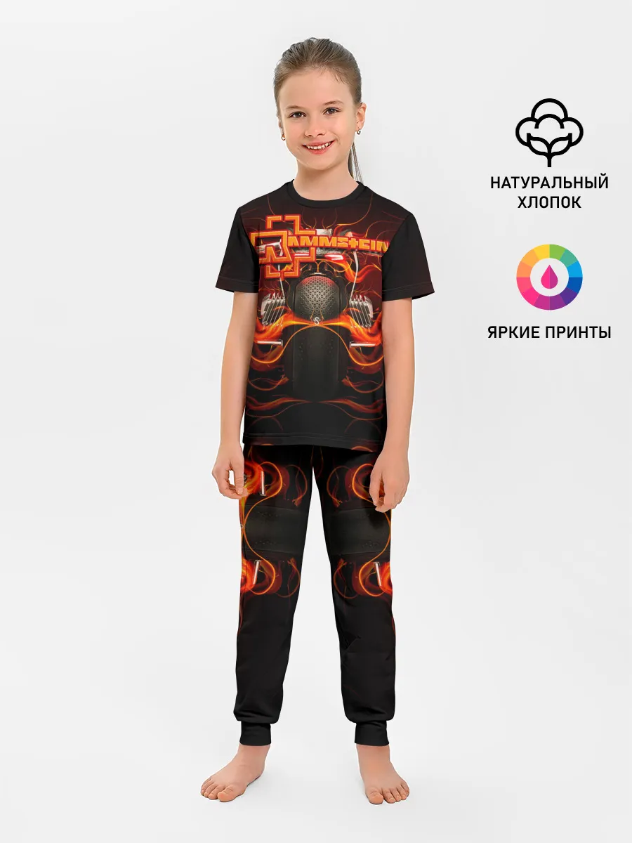 Детская пижама с брюками / Rammstein