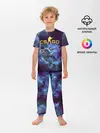 Детская пижама с брюками / CS GO Blue smoke