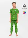 Детская пижама с брюками / Sad frogs