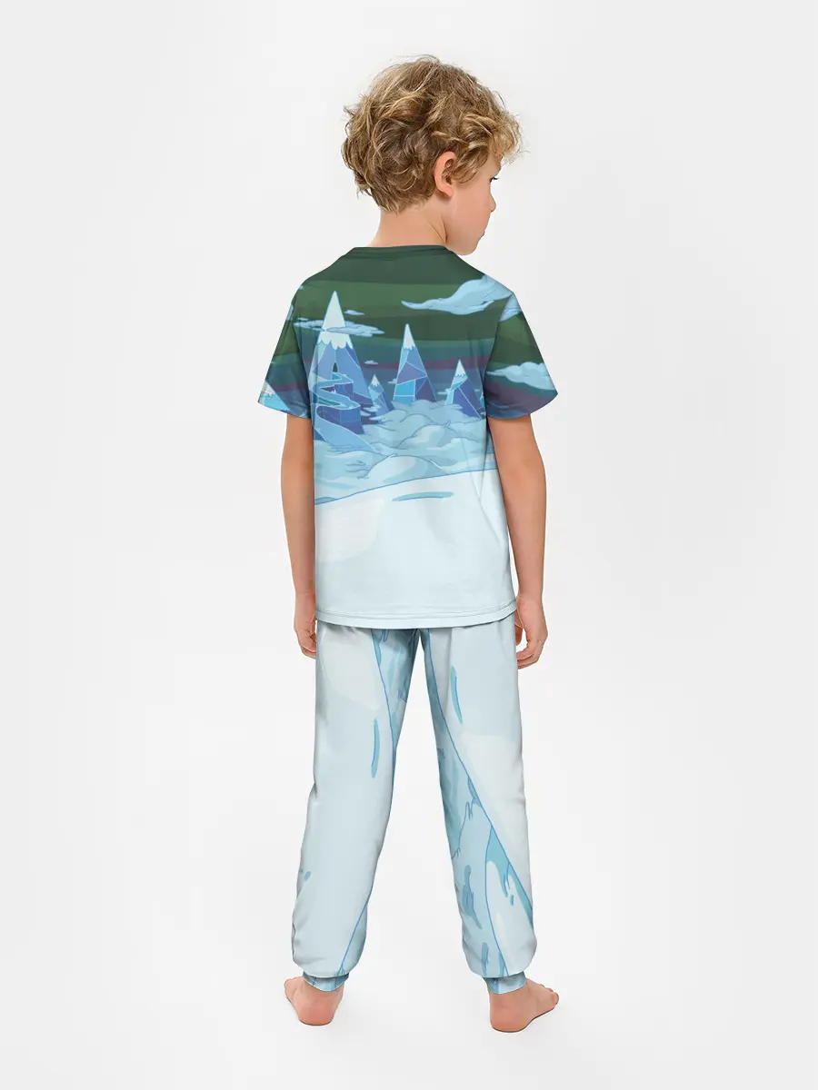 Детская пижама с брюками / Finn on Jake