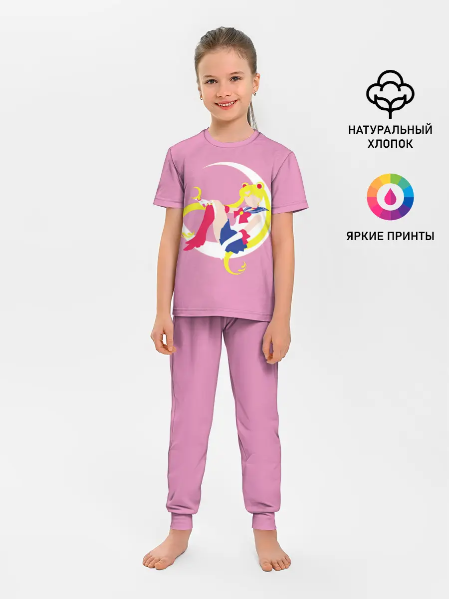 Детская пижама с брюками / Сейлор мун