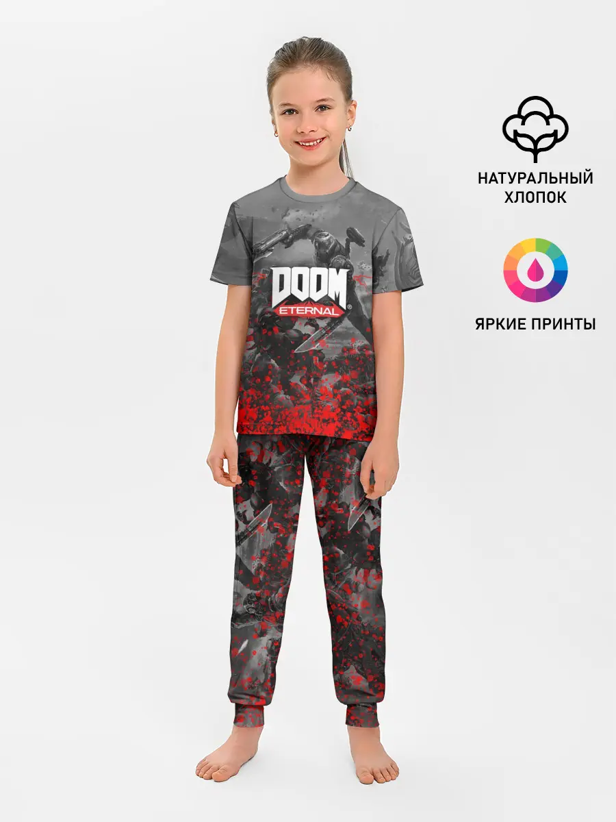 Детская пижама с брюками / DOOM