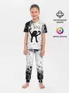 Детская пижама с брюками / ЪУЪ СЪУКА брызги красок