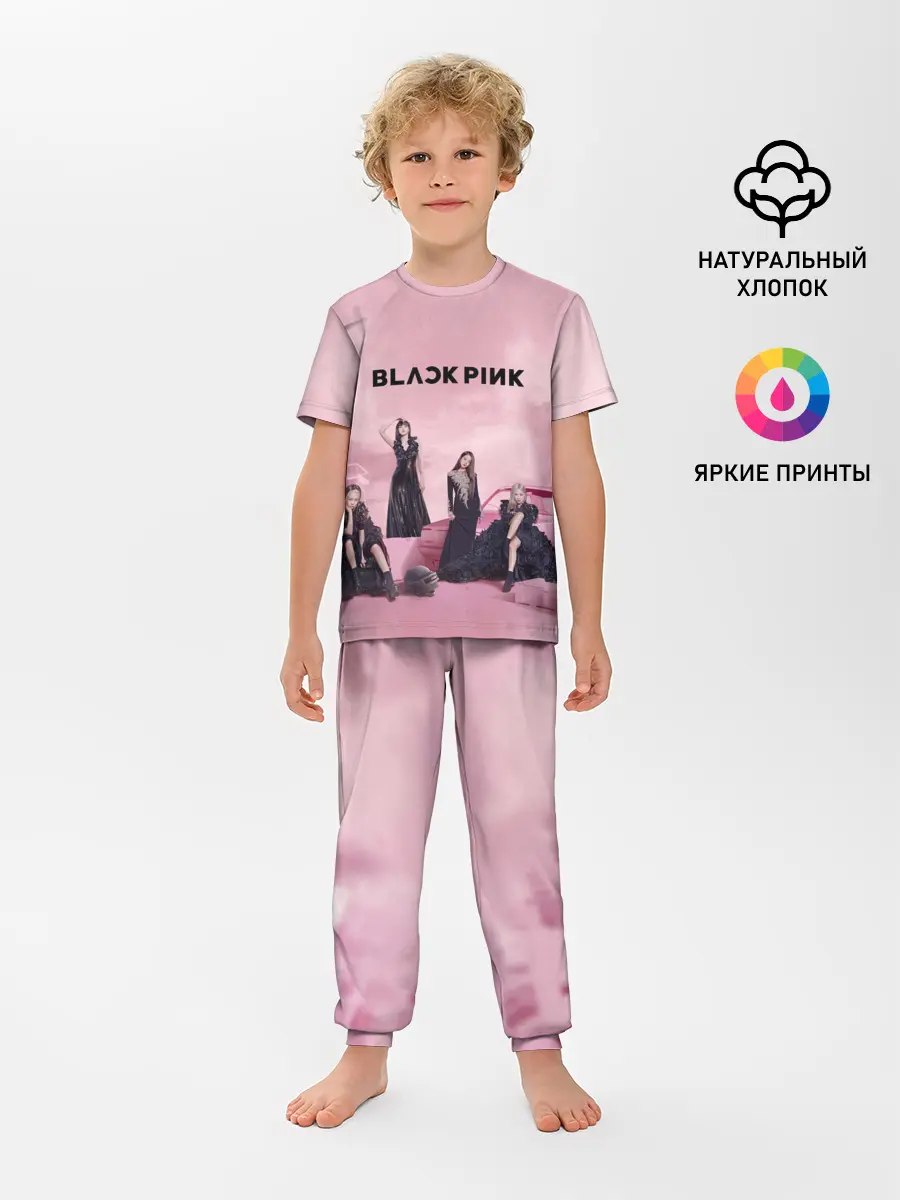 Детская пижама с брюками / BLACKPINK x PUBG
