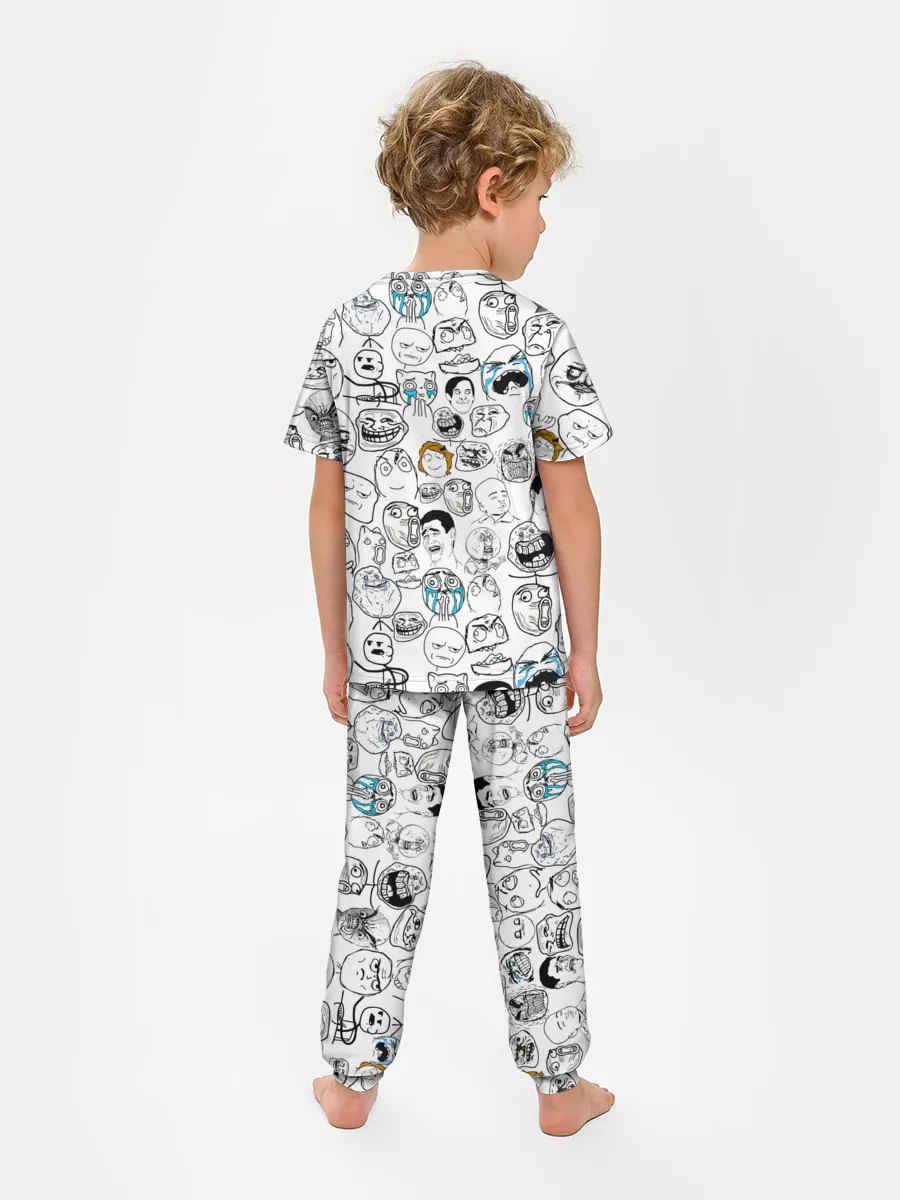 Детская пижама с брюками / МЕМЫ