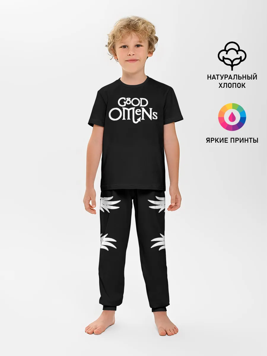 Детская пижама с брюками / GOOD OMENS | БЛАГИЕ ЗНАМЕНИЯ