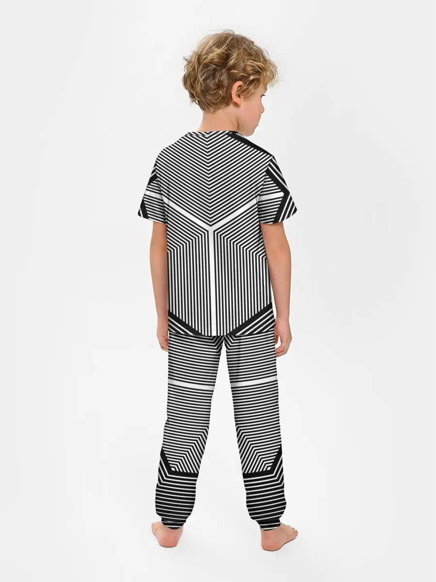 Детская пижама с брюками / Полосы