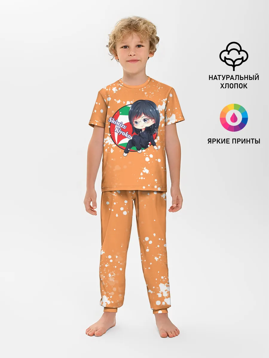 Детская пижама с брюками / Shimizu Kiyoko | Haikyu | Волейбол