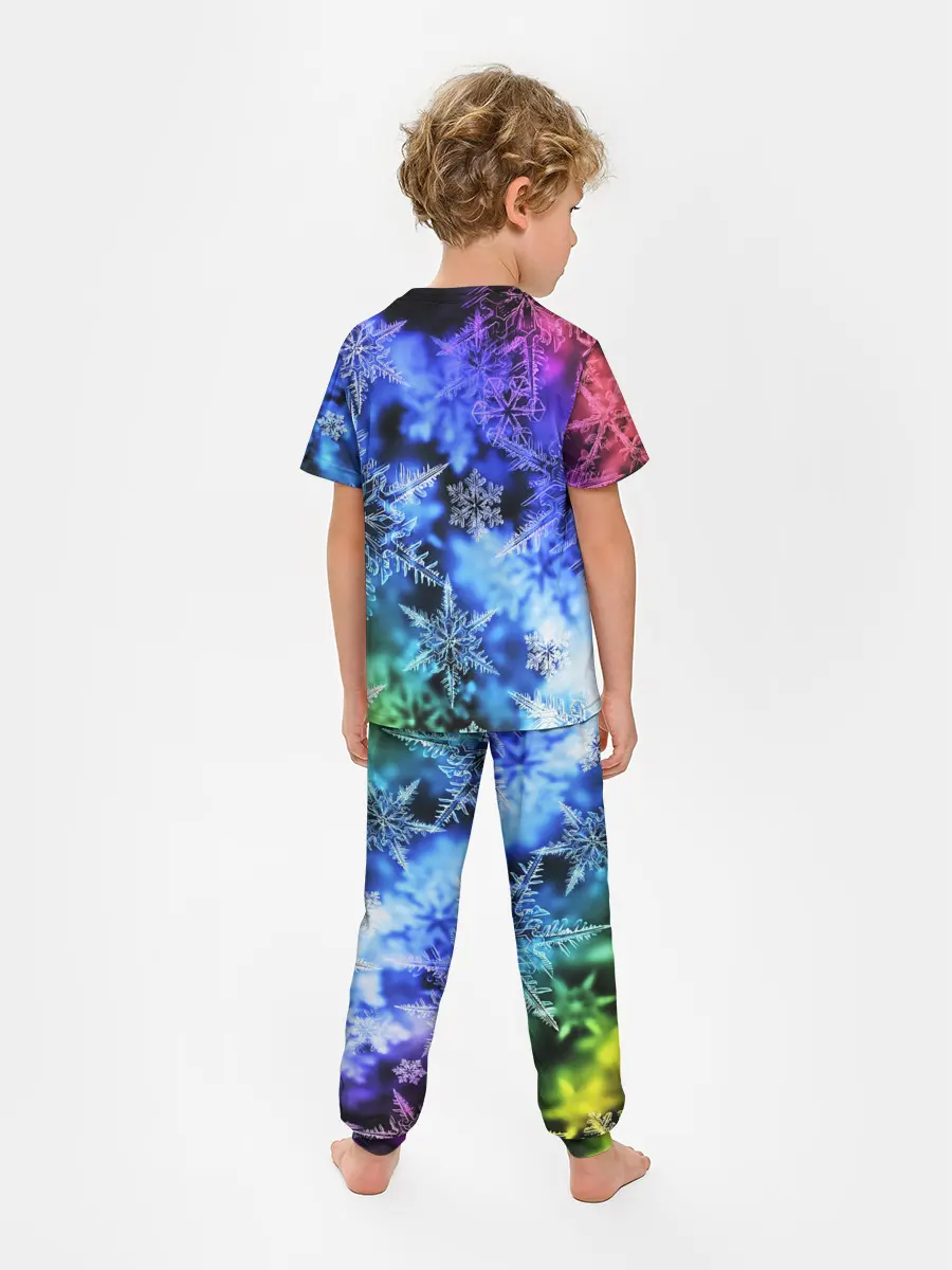 Детская пижама с брюками / ЗИМНЕЕ УТРО